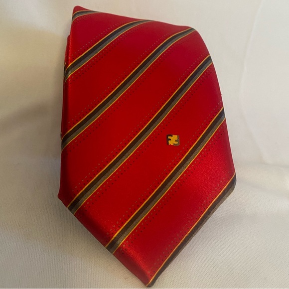 Vintage Fendi Silk Tie - Picture 6 of 6